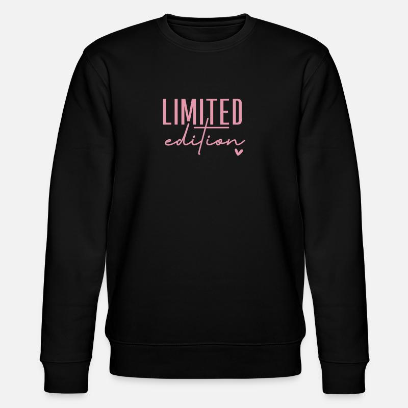 „Limited Edition“ - Stanley/Stella Unisex Bio-Sweatshirt CHANGER  - Schwarz