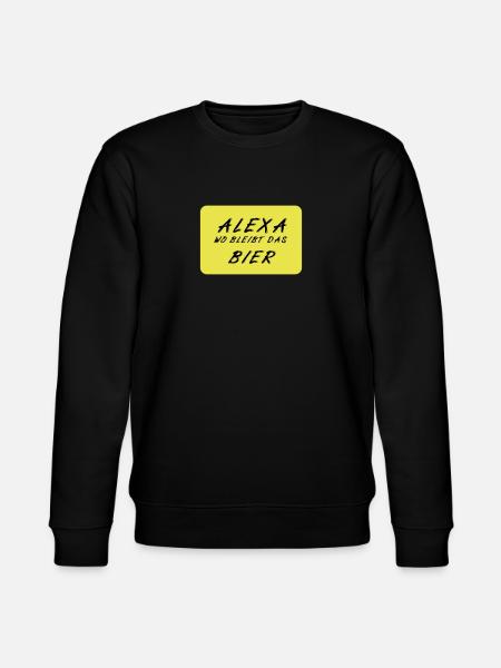 Bier - Stanley/Stella Unisex Bio-Sweatshirt CHANGER  - Schwarz