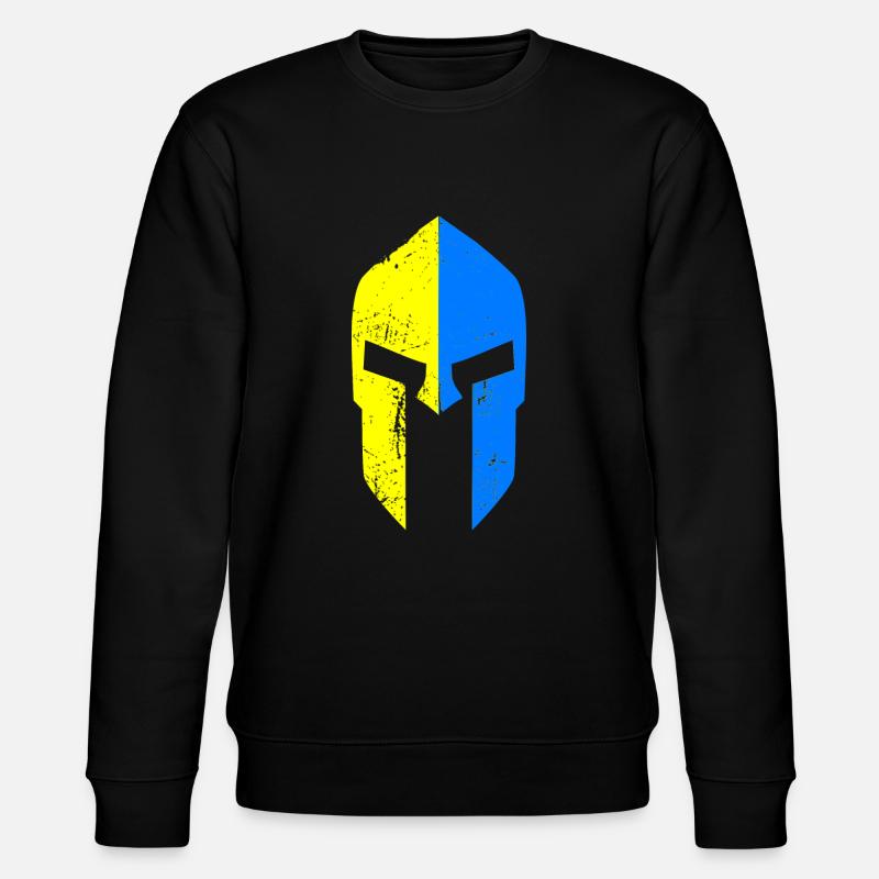 Sparta Ukraine - Stanley/Stella Unisex Bio-Sweatshirt CHANGER  - Schwarz
