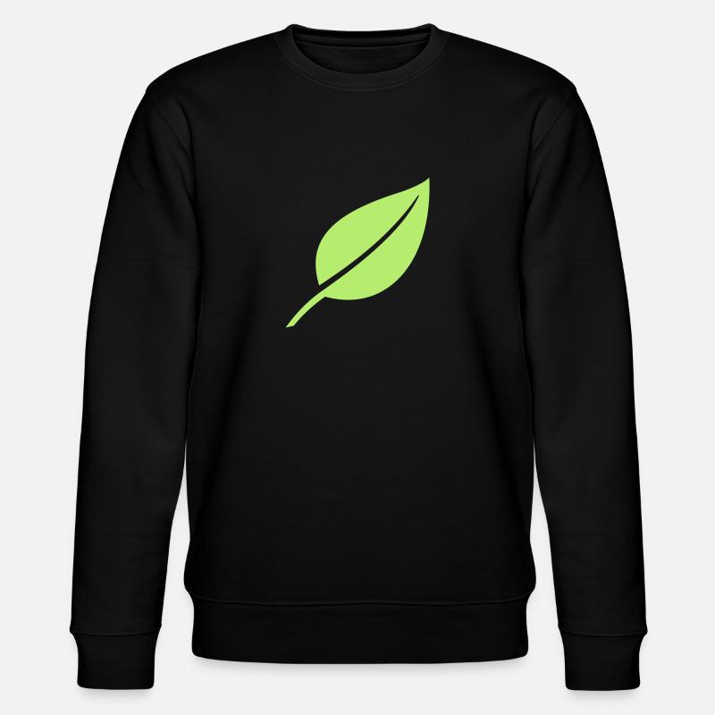 Feuille - Sweat bio CHANGER Stanley/Stella Unisexe - noir