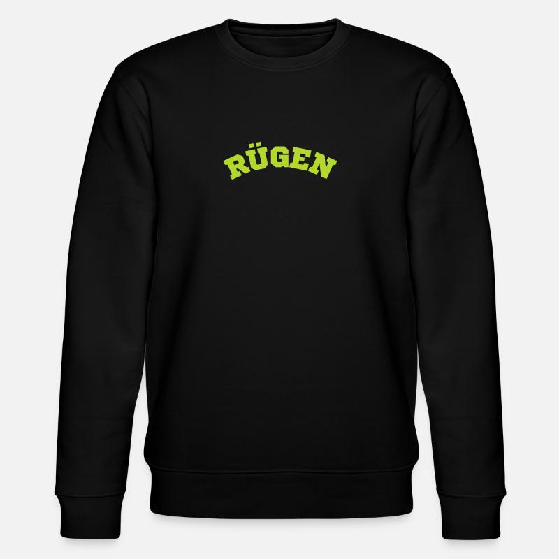 Rügen - Stanley/Stella Unisex Bio-Sweatshirt CHANGER  - Schwarz