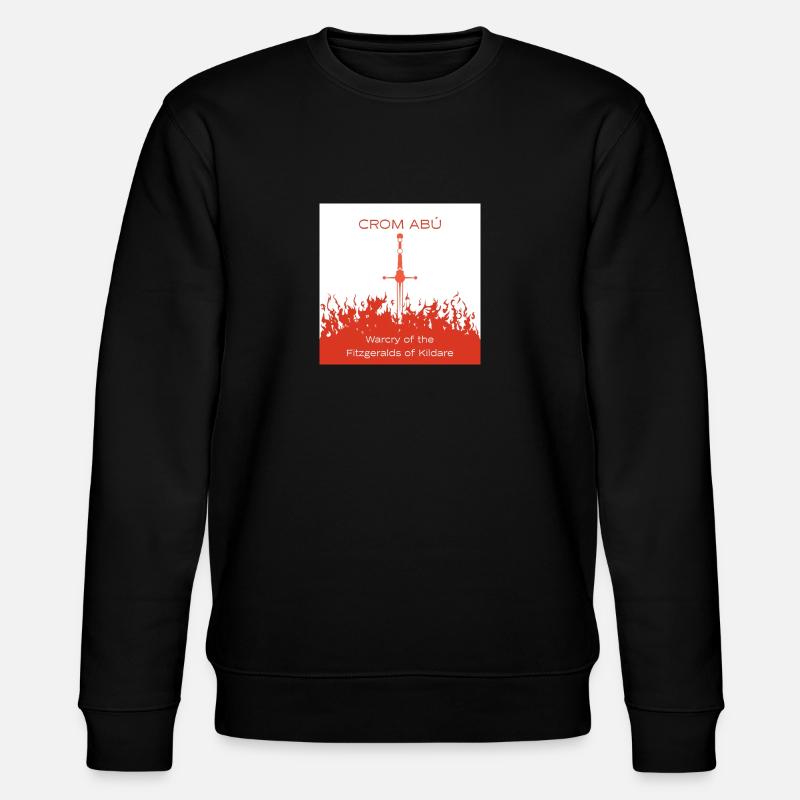 Croom Abu - Stanley/Stella CHANGER Unisex Organic Sweatshirt - black