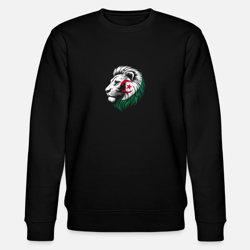 Algérie drapeau lion Algérie الجزائر cadeau - Sweat bio CHANGER Stanley/Stella Unisexe - noir
