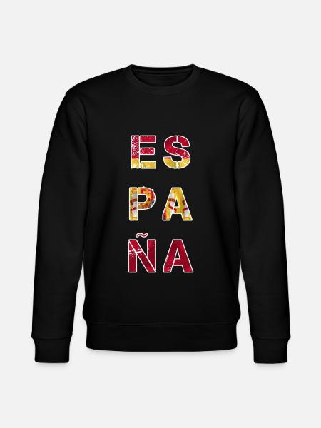 Spain design. - Stanley/Stella CHANGER Unisex Organic Sweatshirt - black