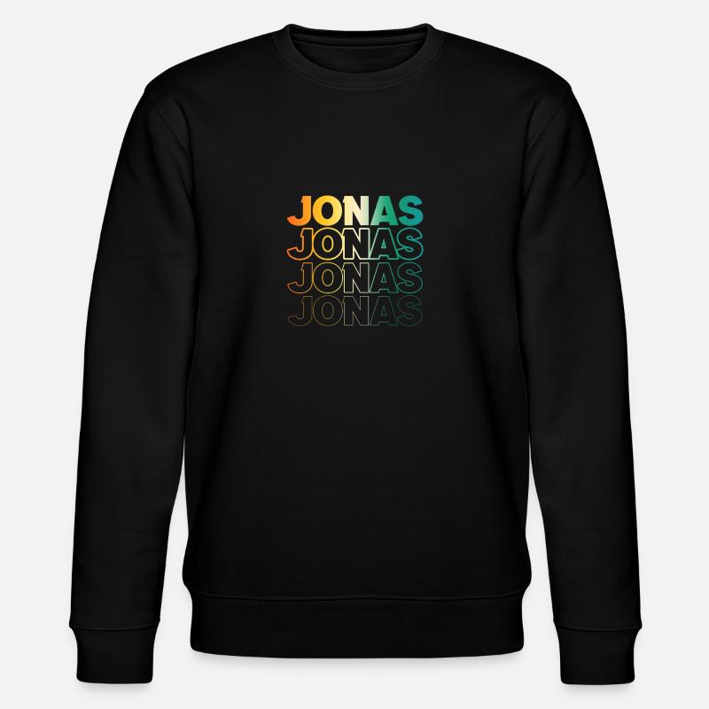 Jonas - Stanley/Stella Unisex Bio-Sweatshirt CHANGER  - Schwarz