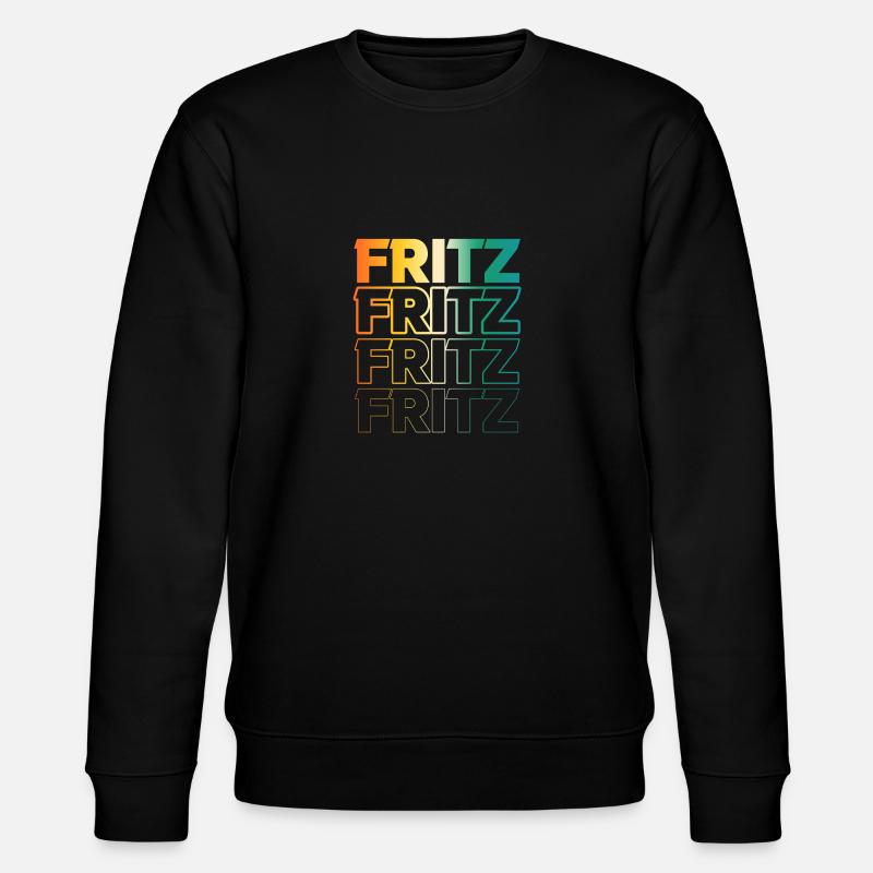 Fritz - Stanley/Stella CHANGER Unisex Organic Sweatshirt - black