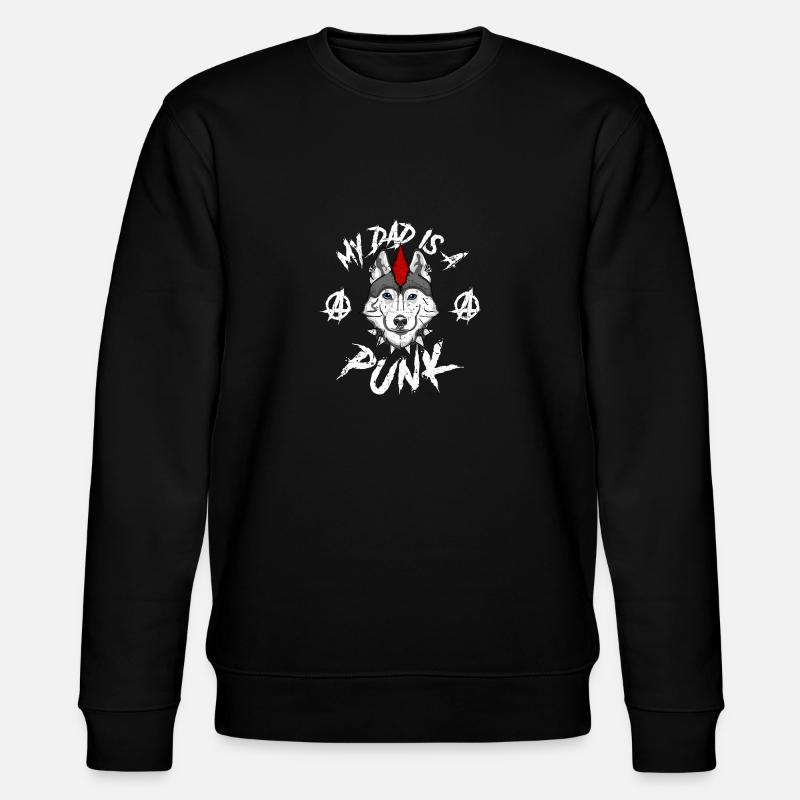 HUSKY Punk Papa - Sweat bio CHANGER Stanley/Stella Unisexe - noir