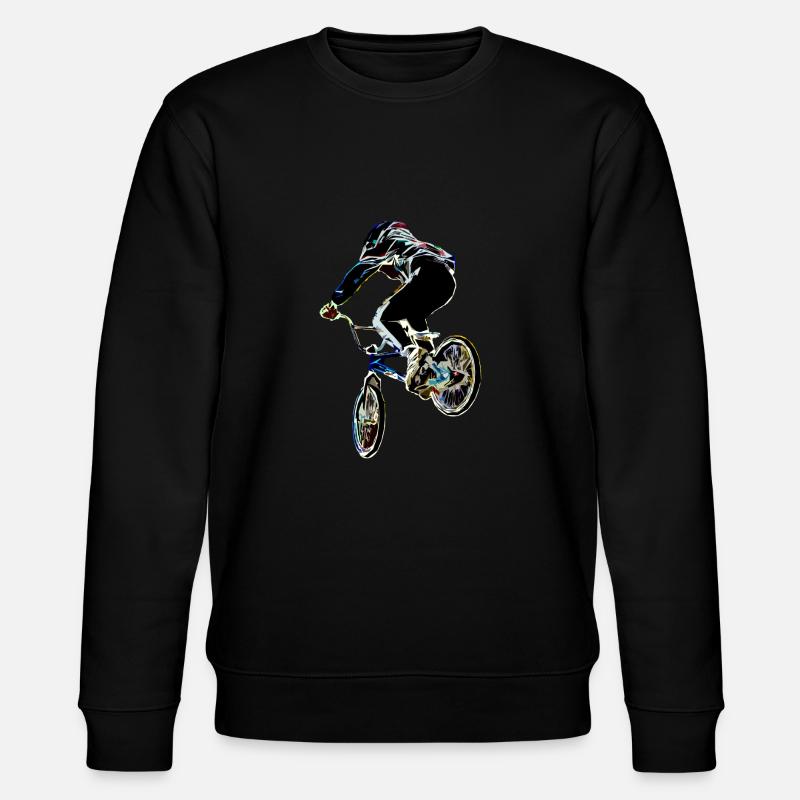 bmx racing - Sweat bio CHANGER Stanley/Stella Unisexe - noir