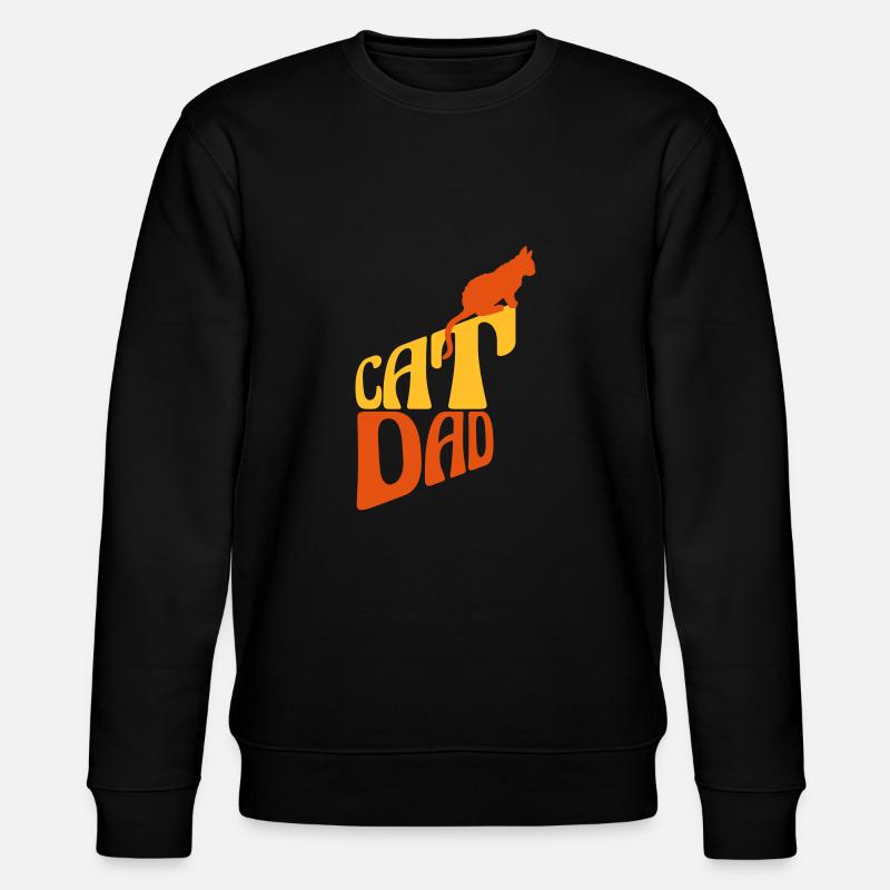 Conception du logo Cat Dad - Sweat bio CHANGER Stanley/Stella Unisexe - noir