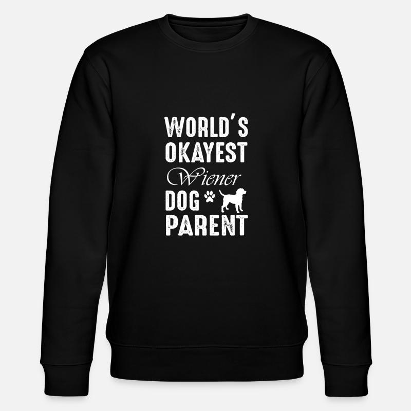 Dog Hund - Stanley/Stella Unisex Bio-Sweatshirt CHANGER  - Schwarz