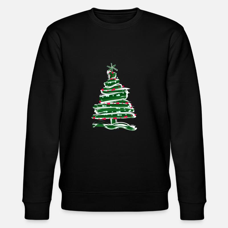 Sapin de Noël -g1 - Sweat bio CHANGER Stanley/Stella Unisexe - noir