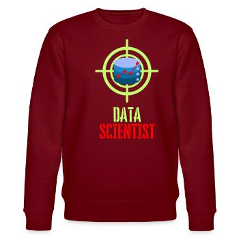 Base de données Data Hunter Funny - Sweat bio CHANGER Stanley/Stella Unisexe - bordeaux - Devant - Nik (191cm) & Marisol (170cm)