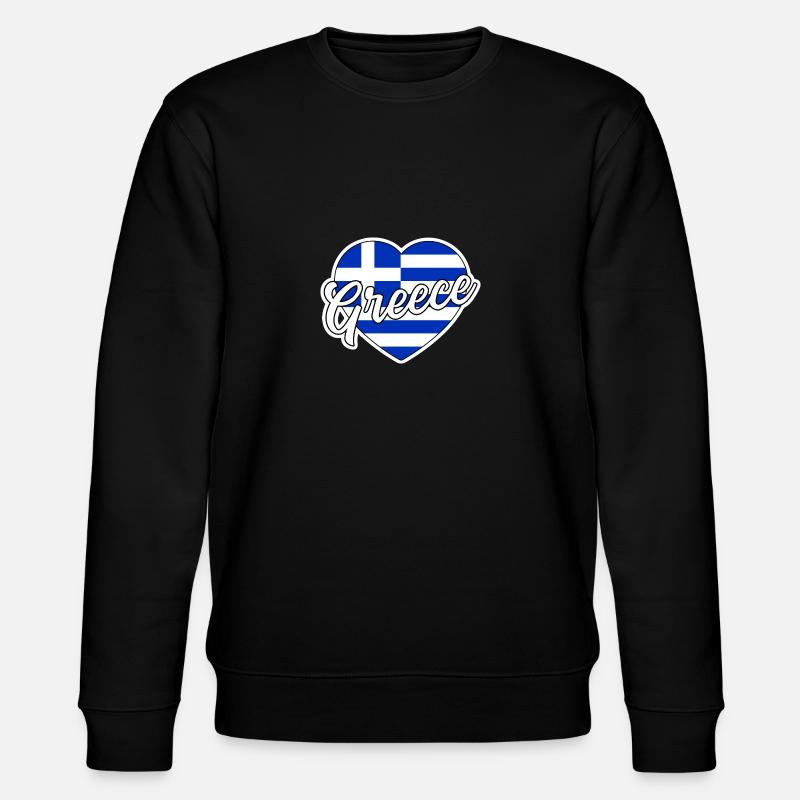 Grèce - Sweat bio CHANGER Stanley/Stella Unisexe - noir