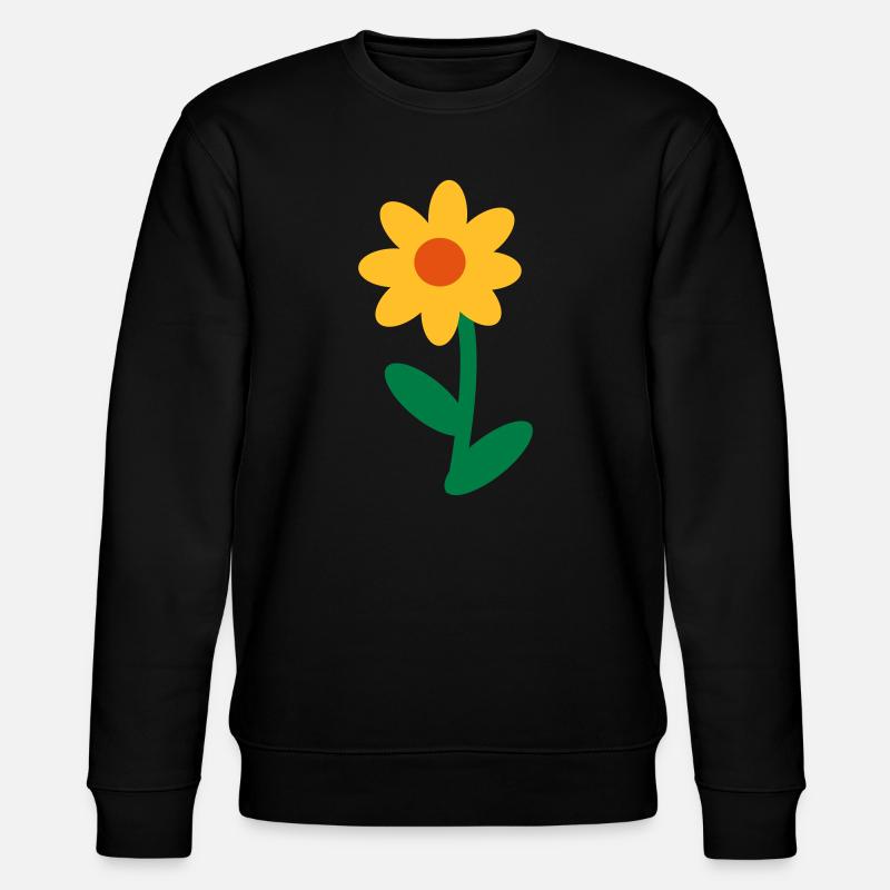Blume - Stanley/Stella Unisex Bio-Sweatshirt CHANGER  - Schwarz