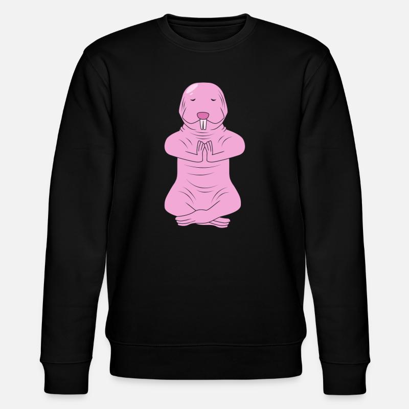 Chiot de sable - Sweat bio CHANGER Stanley/Stella Unisexe - noir