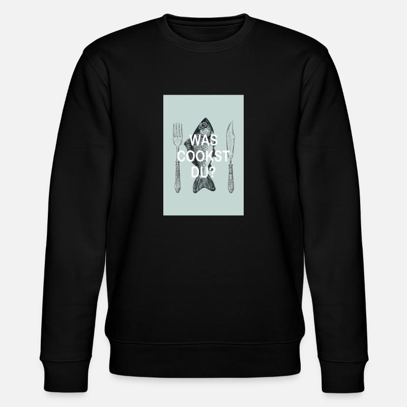 que cuisinez-vous? - Sweat bio CHANGER Stanley/Stella Unisexe - noir