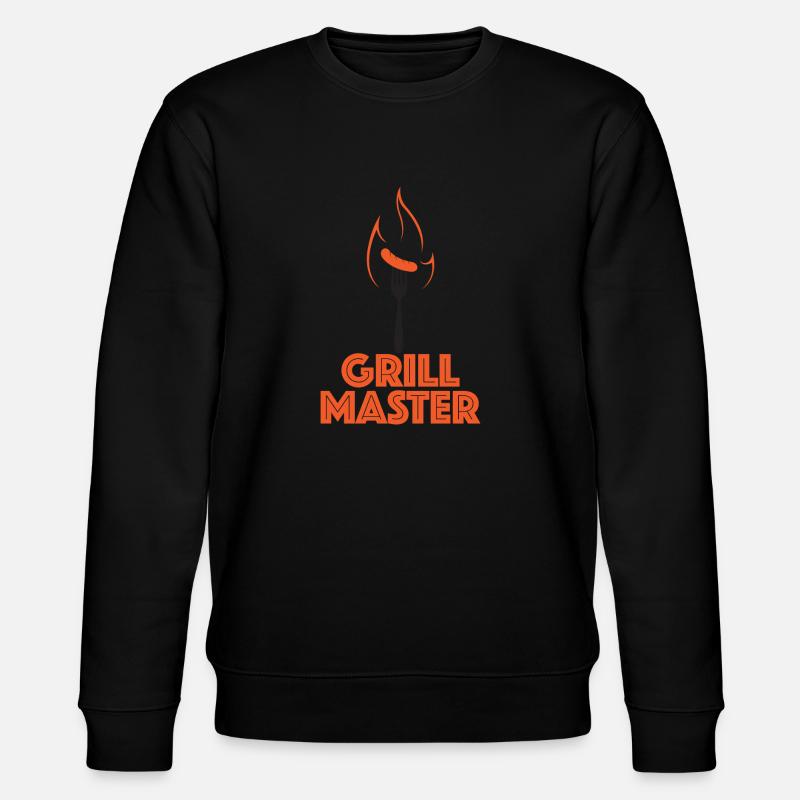 Grillmaster - Stanley/Stella Unisex Bio-Sweatshirt CHANGER  - Schwarz