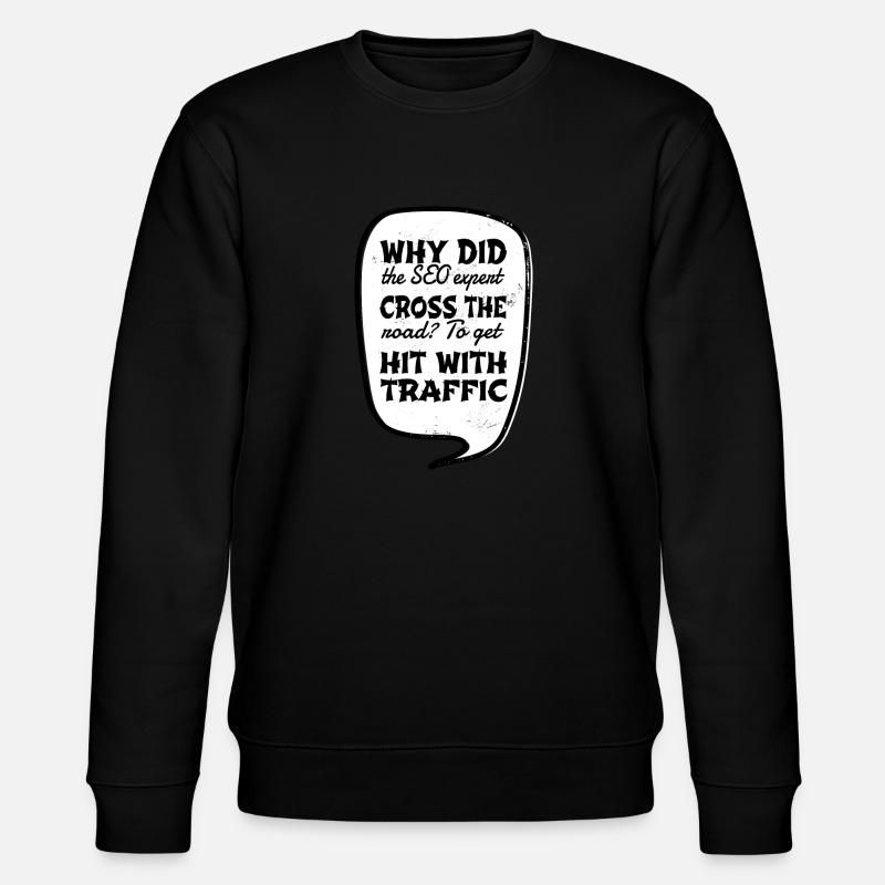 fullstack developer informatics computer - Stanley/Stella Unisex Bio-Sweatshirt CHANGER  - Schwarz