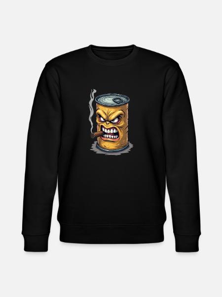 Tin - Stanley/Stella CHANGER Unisex Organic Sweatshirt - black
