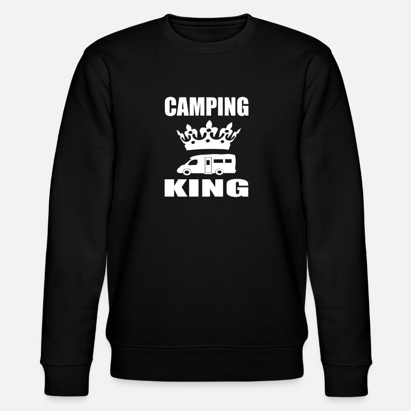 camping - Stanley/Stella Unisex Bio-Sweatshirt CHANGER  - Schwarz