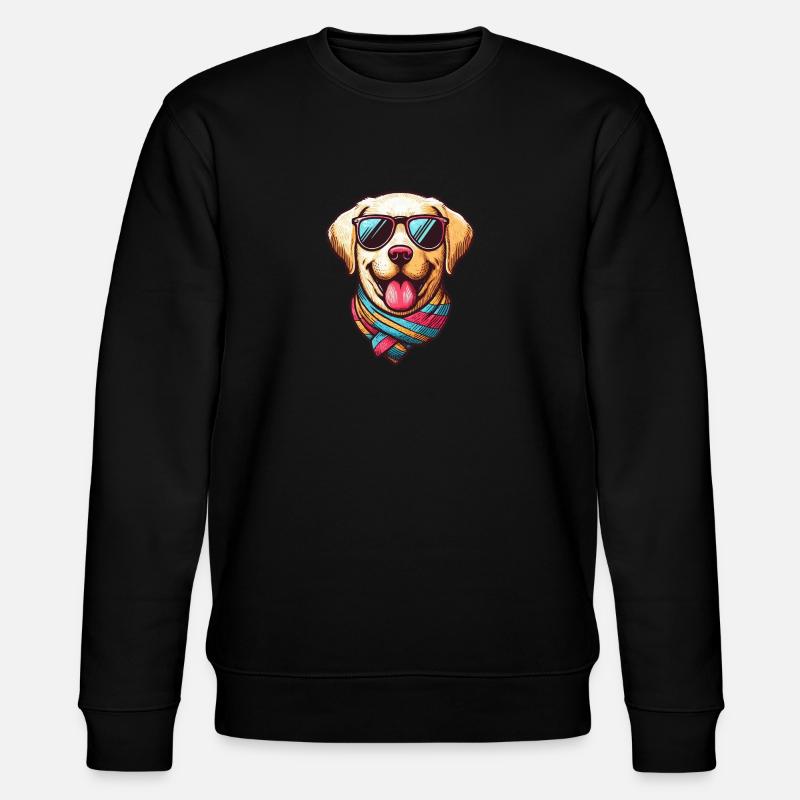 Cool Labrador - Sweat bio CHANGER Stanley/Stella Unisexe - noir