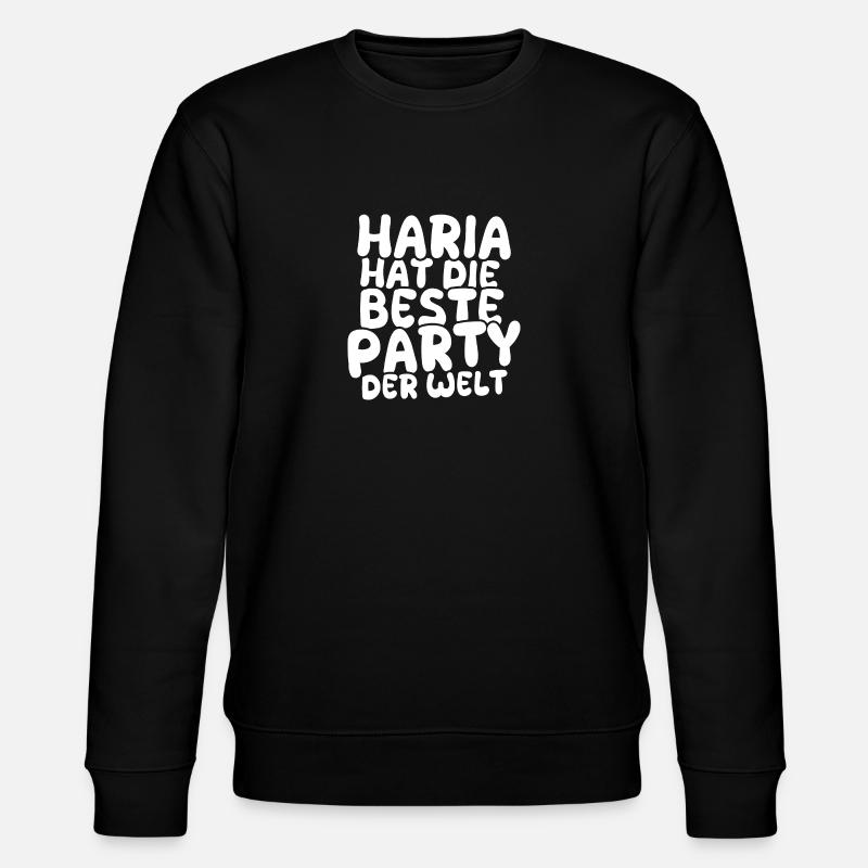 Destination de vacances Haria - Sweat bio CHANGER Stanley/Stella Unisexe - noir