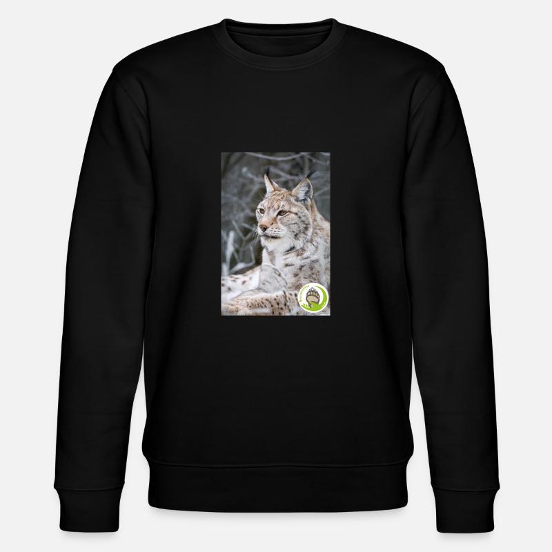 ELBA baerenretter - Stanley/Stella Unisex Bio-Sweatshirt CHANGER  - Schwarz