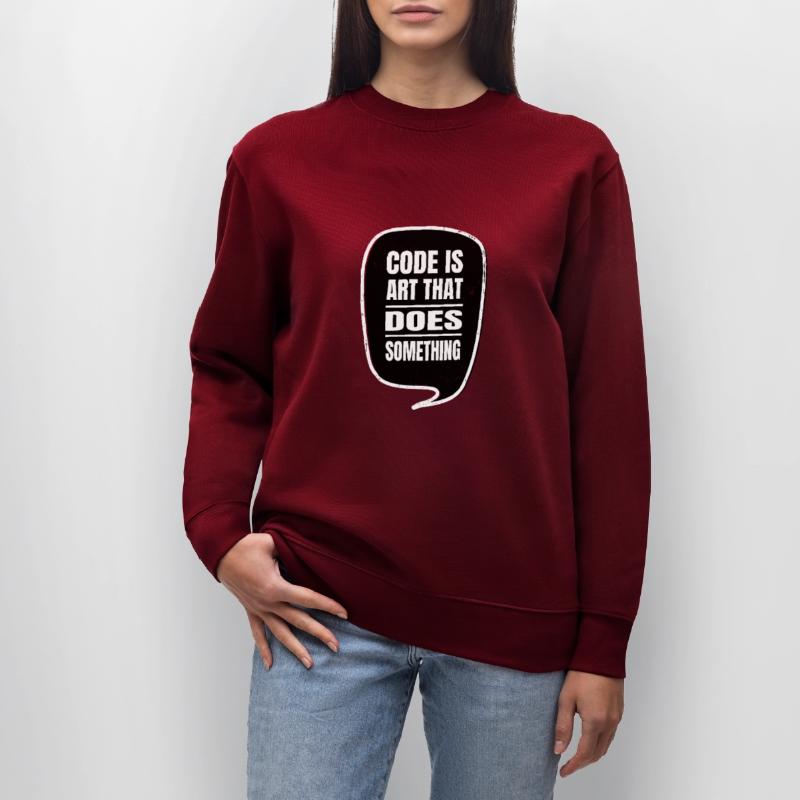 informatics c sharp programming fun jokes gift Stanley/Stella Unisex Bio-Sweatshirt CHANGER 