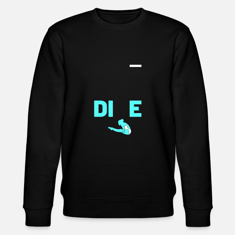 DIVE - Stanley/Stella Unisex Bio-Sweatshirt CHANGER  - Schwarz