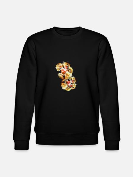 Chestnuts, chestnut, horse chestnut, sweet chestnut - Stanley/Stella CHANGER Unisex Organic Sweatshirt - black