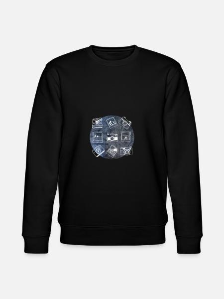 Fotografie Illustration - Stanley/Stella Unisex Bio-Sweatshirt CHANGER  - Schwarz