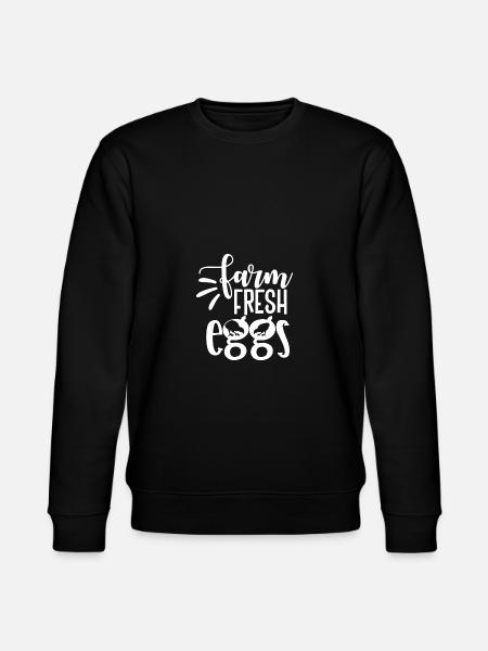 Farm Fresh Eggs 4 - - Stanley/Stella CHANGER Unisex Organic Sweatshirt - black