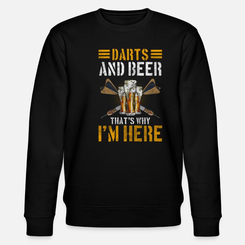 Compétition de cibles de fléchettes - Sweat bio CHANGER Stanley/Stella Unisexe - noir