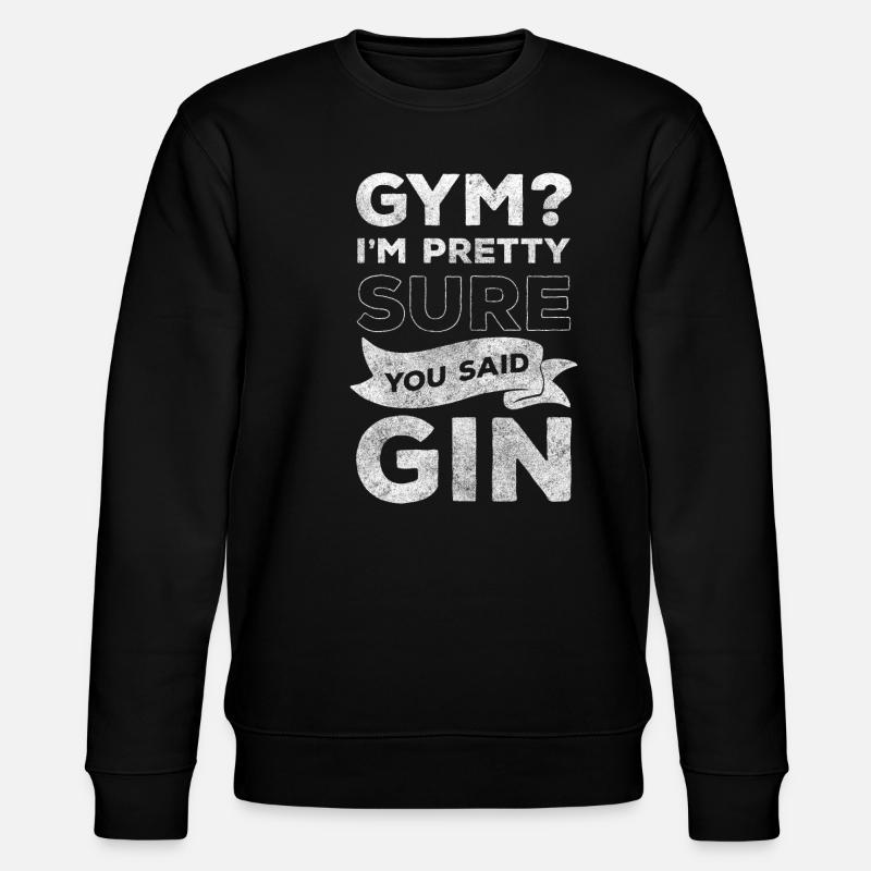 Drunkard Party Longsdrinks - Stanley/Stella CHANGER Unisex Organic Sweatshirt - black