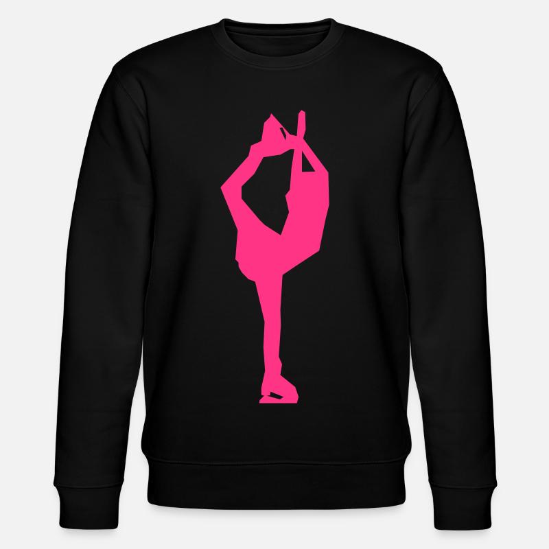 Eiskunstlauf - Stanley/Stella Unisex Bio-Sweatshirt CHANGER - Schwarz