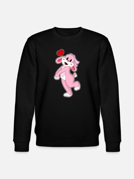 Rabbit Bride Veil Wedding - Stanley/Stella CHANGER Unisex Organic Sweatshirt - black