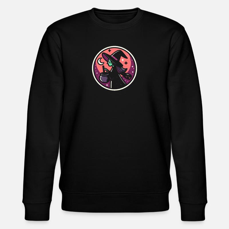 Bande dessinée de sorcière - Sweat bio CHANGER Stanley/Stella Unisexe - noir