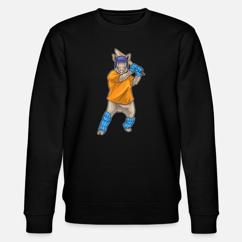 Sanglier Cricket Batte de cricket - Sweat bio CHANGER Stanley/Stella Unisexe - noir