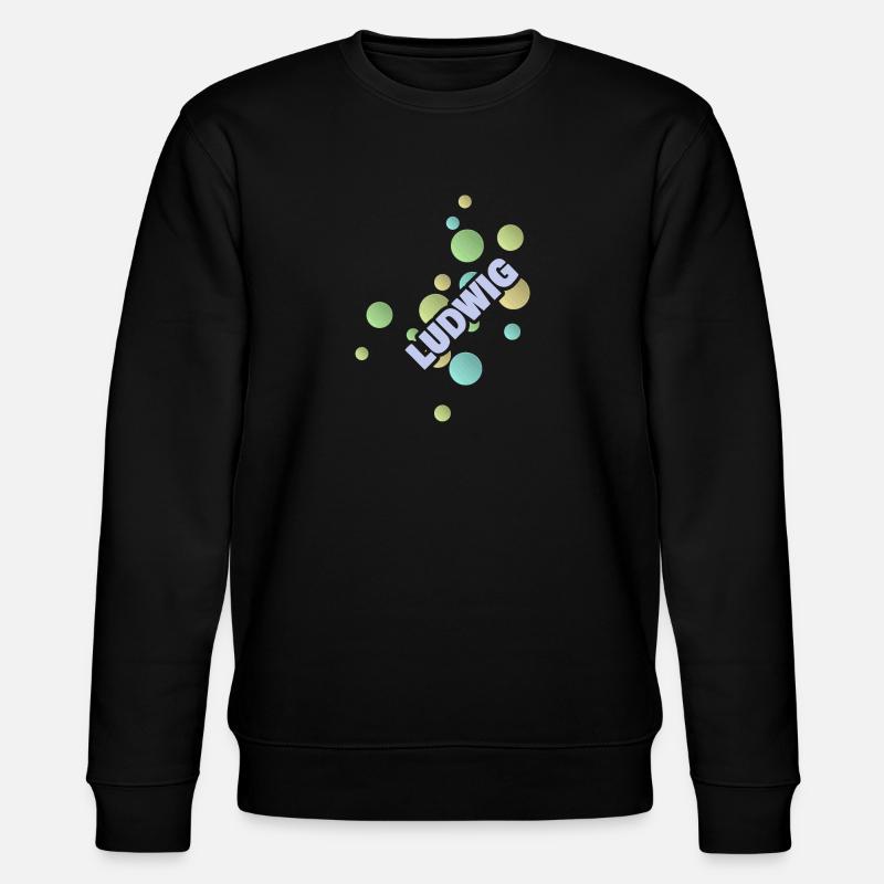 Gift for Ludwig - Stanley/Stella CHANGER Unisex Organic Sweatshirt - black