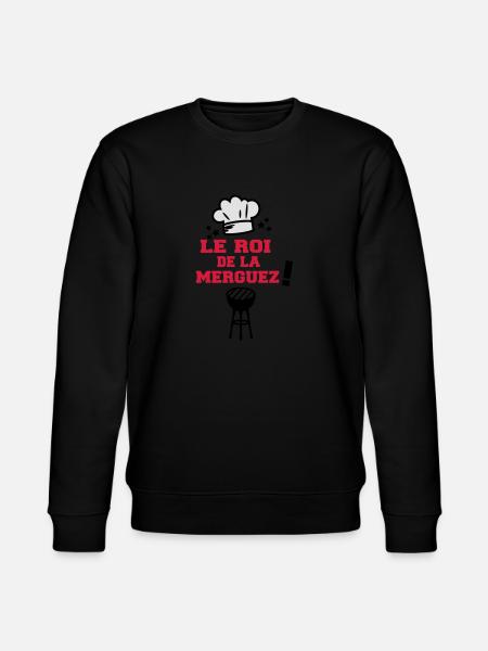 roi de la merguez - Sweat bio CHANGER Stanley/Stella Unisexe - noir