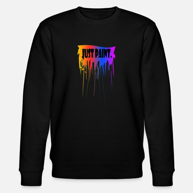 Just Paint - Sweat bio CHANGER Stanley/Stella Unisexe - noir