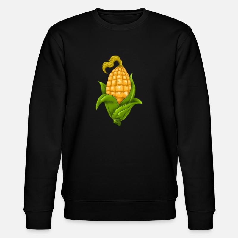 Corncob - Stanley/Stella CHANGER Unisex Organic Sweatshirt - black