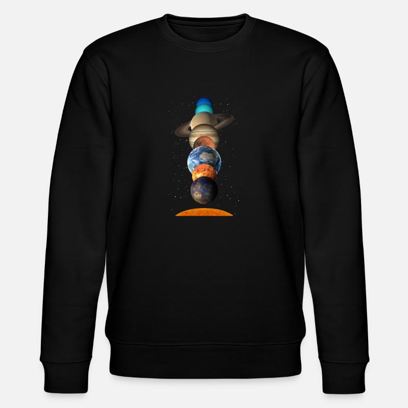 Système solaire - Sweat bio CHANGER Stanley/Stella Unisexe - noir