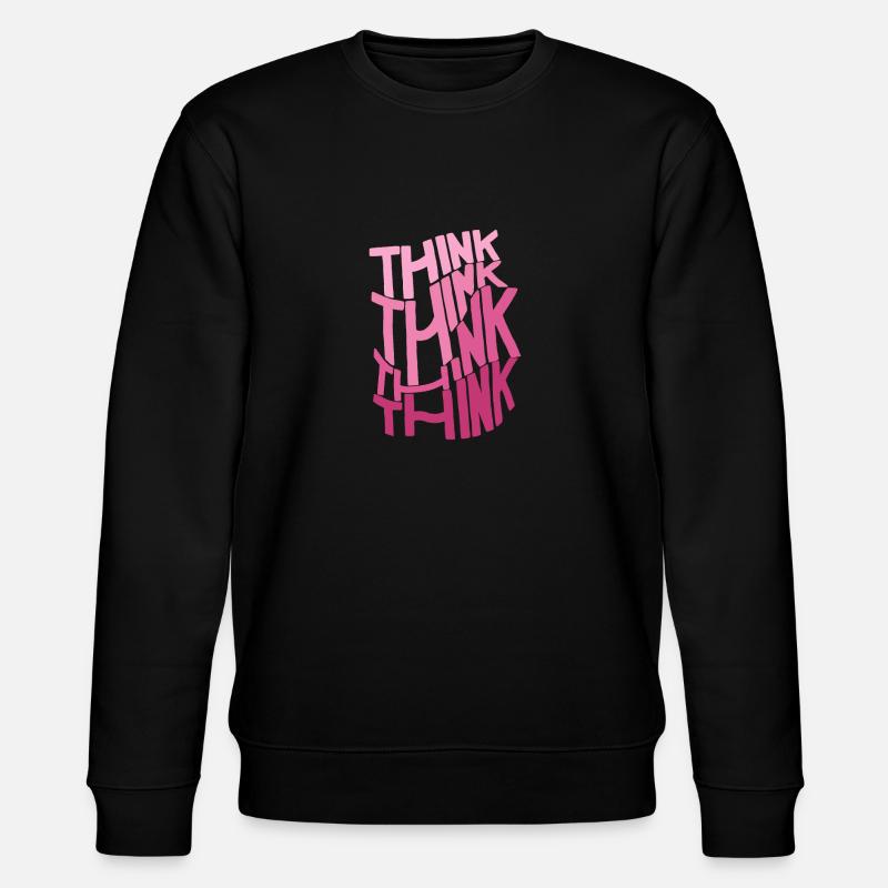 THINKPINK - Stanley/Stella Unisex Bio-Sweatshirt CHANGER  - Schwarz