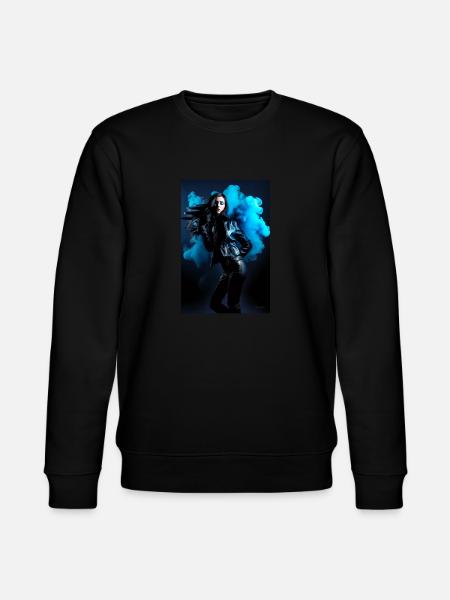 Beauté bleue 1 - Sweat bio CHANGER Stanley/Stella Unisexe - noir