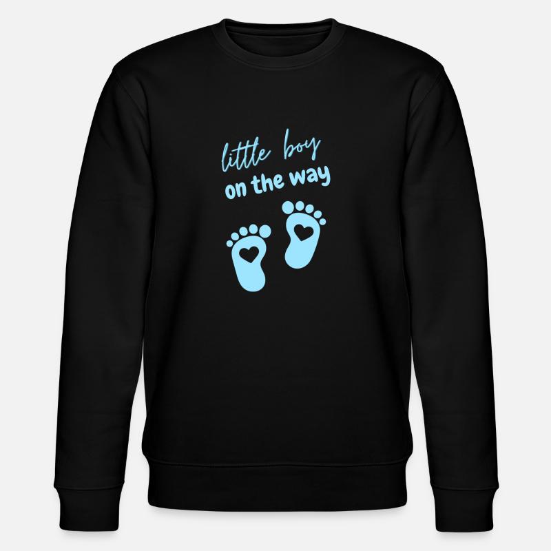 Petit garçon en route - Sweat bio CHANGER Stanley/Stella Unisexe - noir