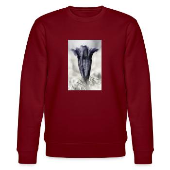 More about Enzian - Stanley/Stella CHANGER Unisex Organic Sweatshirt - burgundy - Front - Nik (191cm) & Marisol (170cm)