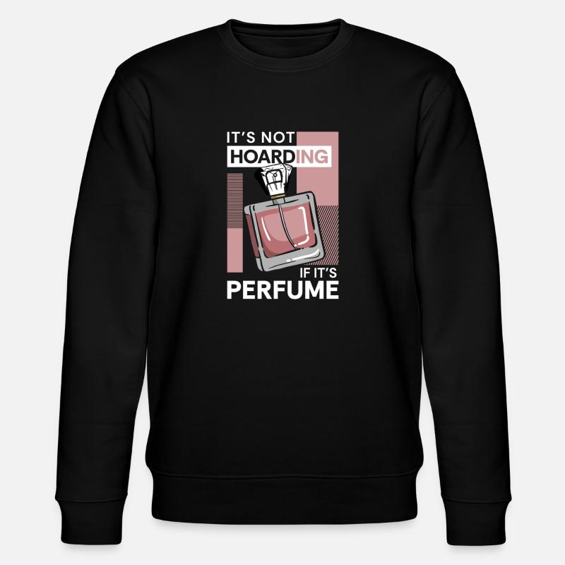 Scent Smell Perfume Bottle - Stanley/Stella CHANGER Unisex Organic Sweatshirt - black