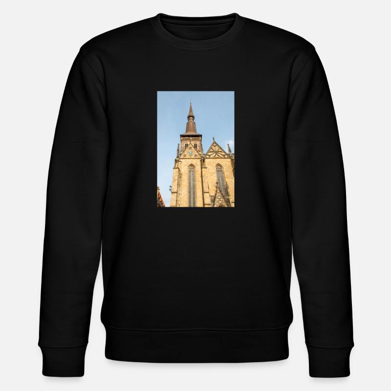 Marienkirche Osnabrück - Stanley/Stella Unisex Bio-Sweatshirt CHANGER  - Schwarz