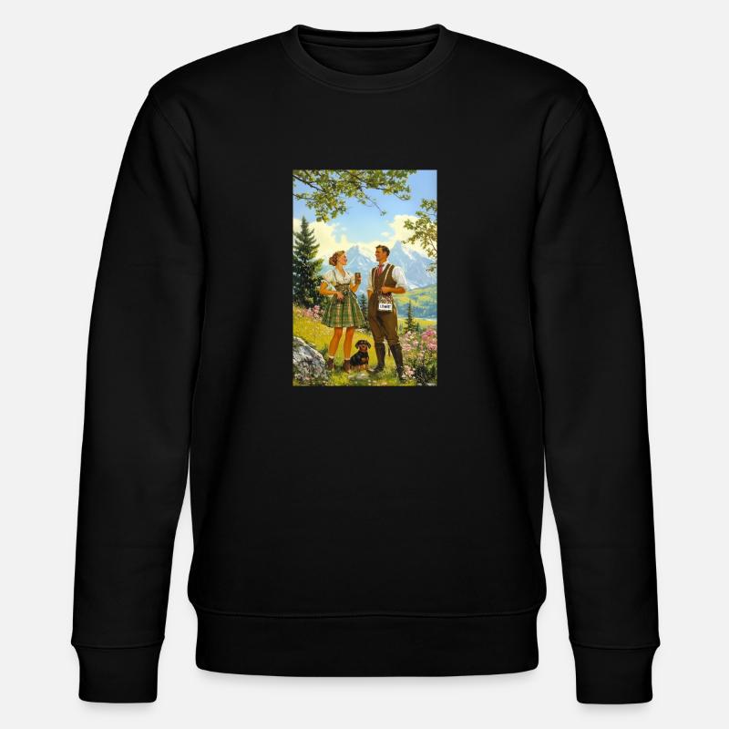 Summit Drinker 2.0 - Stanley/Stella CHANGER Unisex Organic Sweatshirt - black